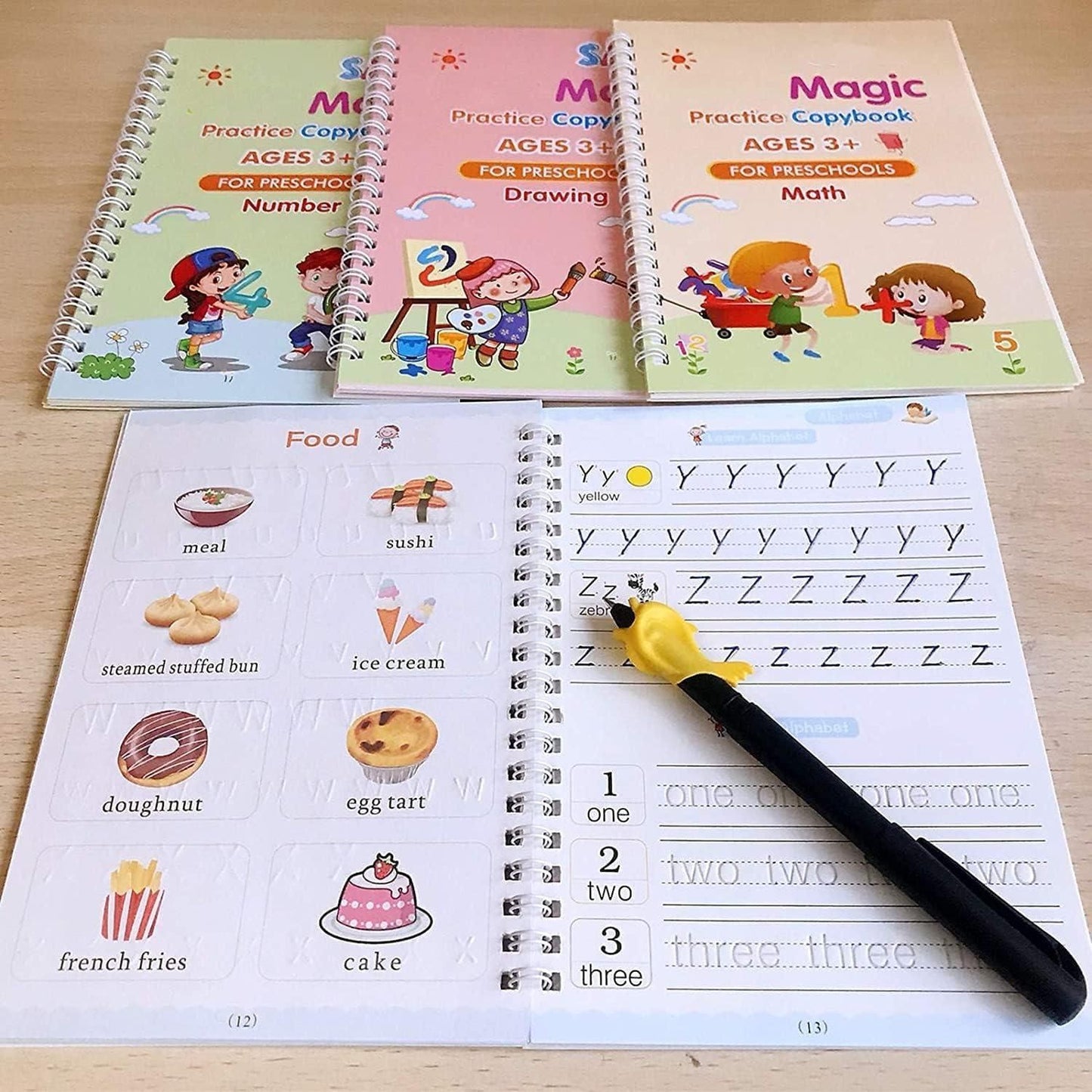 Magic Practice Copybook For Kids